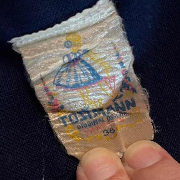 Vintage Tostmann Austrian Dirndl Dress Traditional Tracht Outfit - Picture 13 of 13